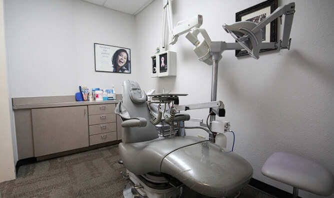 dentist chair at Meredith Davis DDS